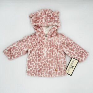 NWT Widgeon Toddler Girls Faux Fur Jacket Size 12M – Fully lined